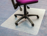 Low Pile Carpet Rectangular Chairmat Clear 1200 x 900 DESKING TC Group 