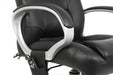 Lumbar Massage Faux Leather Office Chair Office Chair Teknik 