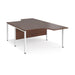 Maestro 25 back to back ergonomic office desks Desking Dams 