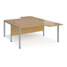 Maestro 25 back to back ergonomic office desks Desking Dams 