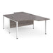 Maestro 25 back to back ergonomic office desks Desking Dams 