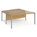 Maestro 25 back to back wave office desks Desking Dams 