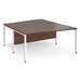 Maestro 25 back to back wave office desks Desking Dams 