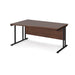 Maestro 25 left hand cantilever leg wave office desk Desking Dams 