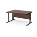 Maestro 25 left hand cantilever leg wave office desk Desking Dams 