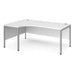 Maestro 25 left hand ergonomic office desk Desking Dams 