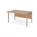 Maestro 25 left hand wave office desk Desking Dams 