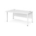 Maestro 25 left hand wave office desk Desking Dams 