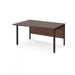 Maestro 25 left hand wave office desk Desking Dams 