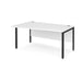 Maestro 25 left hand wave office desk Desking Dams 