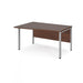 Maestro 25 left hand wave office desk Desking Dams 