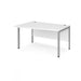 Maestro 25 left hand wave office desk Desking Dams 