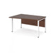 Maestro 25 left hand wave office desk Desking Dams 