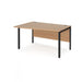 Maestro 25 left hand wave office desk Desking Dams 