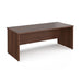 Maestro 25 Panel Leg straight office desk Desking Dams Walnut 1800mm x 800mm 