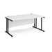 Maestro 25 right hand cantilever leg wave office desk Desking Dams 