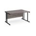 Maestro 25 right hand cantilever leg wave office desk Desking Dams 