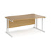 Maestro 25 right hand cantilever leg wave office desk Desking Dams 