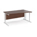 Maestro 25 right hand cantilever leg wave office desk Desking Dams 