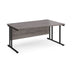 Maestro 25 right hand cantilever leg wave office desk Desking Dams 