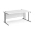 Maestro 25 right hand cantilever leg wave office desk Desking Dams 