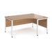 Maestro 25 right hand ergonomic office desk Desking Dams 