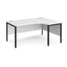 Maestro 25 right hand ergonomic office desk Desking Dams 