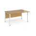 Maestro 25 right hand wave office desk Desking Dams 