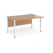 Maestro 25 right hand wave office desk Desking Dams 