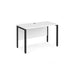 Maestro 25 straight 4 leg narrow office desk Desking Dams 