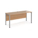 Maestro 25 straight 4 leg narrow office desk Desking Dams 