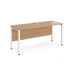 Maestro 25 straight 4 leg narrow office desk Desking Dams 