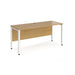 Maestro 25 straight 4 leg narrow office desk Desking Dams 