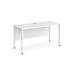 Maestro 25 straight 4 leg narrow office desk Desking Dams 