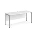 Maestro 25 straight 4 leg narrow office desk Desking Dams 