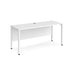 Maestro 25 straight 4 leg narrow office desk Desking Dams 