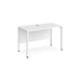 Maestro 25 straight 4 leg narrow office desk Desking Dams 