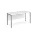 Maestro 25 straight 4 leg narrow office desk Desking Dams 