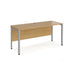 Maestro 25 straight 4 leg narrow office desk Desking Dams 