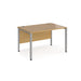 Maestro 25 straight 4 leg office desk Desking Dams 