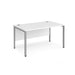 Maestro 25 straight 4 leg office desk Desking Dams 