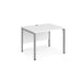 Maestro 25 straight 4 leg office desk Desking Dams 