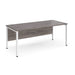 Maestro 25 straight 4 leg office desk Desking Dams 