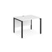 Maestro 25 straight 4 leg office desk Desking Dams 