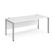 Maestro 25 straight 4 leg office desk Desking Dams 