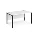 Maestro 25 straight 4 leg office desk Desking Dams 