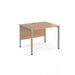 Maestro 25 straight 4 leg office desk Desking Dams 