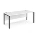 Maestro 25 straight 4 leg office desk Desking Dams 