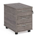 Maestro Mobile Under Desk Pedestal PEDESTALS Dams Grey Oak 3 Drawers 