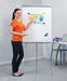 Magnetic Telescopic Flip Chart Easel Spaceright 